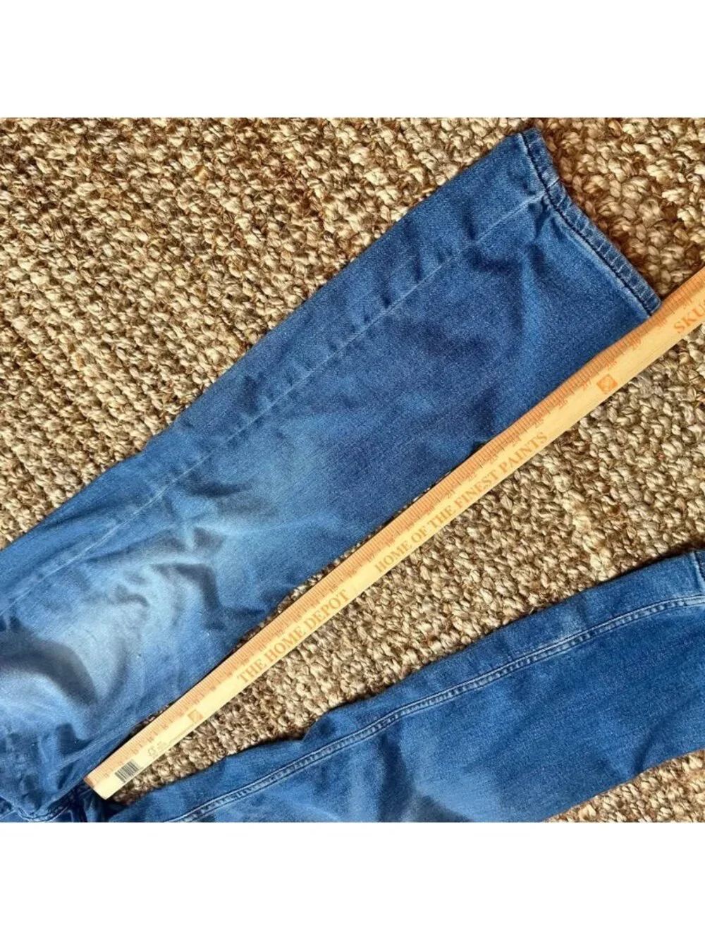 Levi's 514 Straight Fit Blue Denim Jeans Men's Size W33 L32